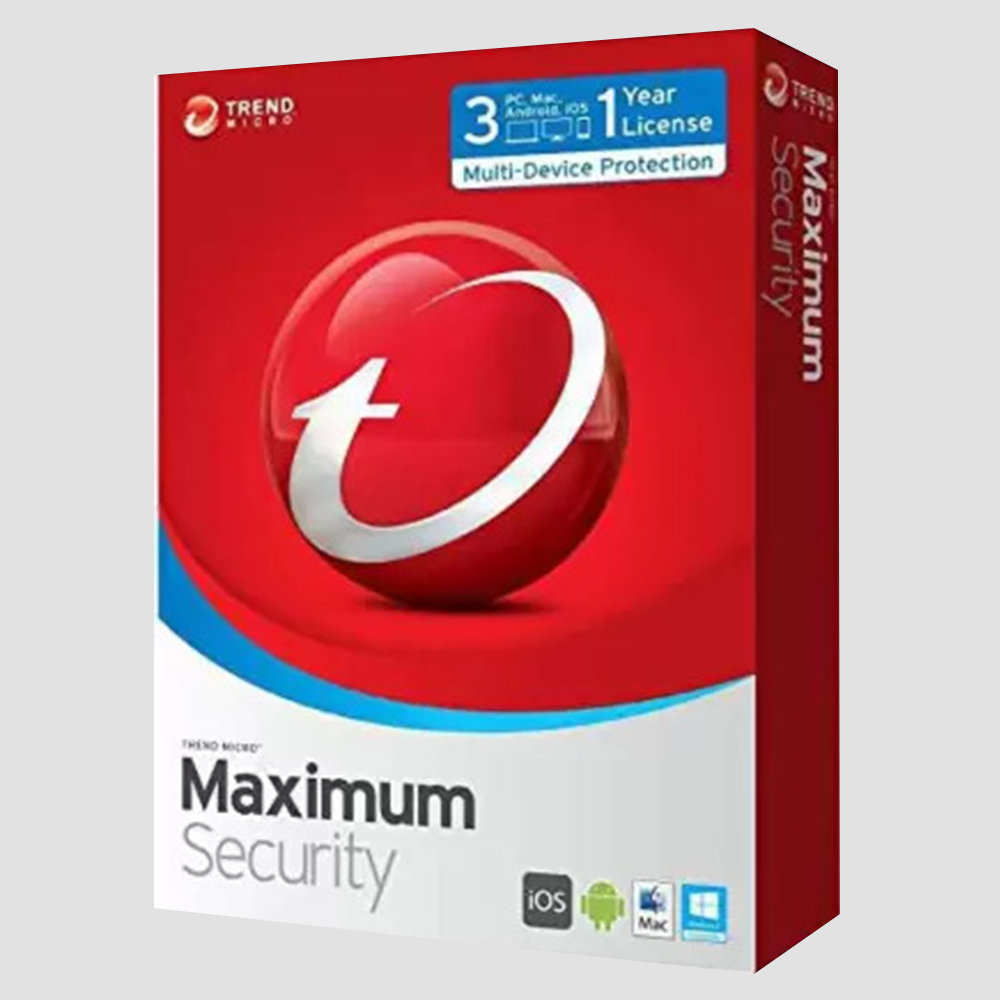 Trend Micro Total Security 3 User 1 Year