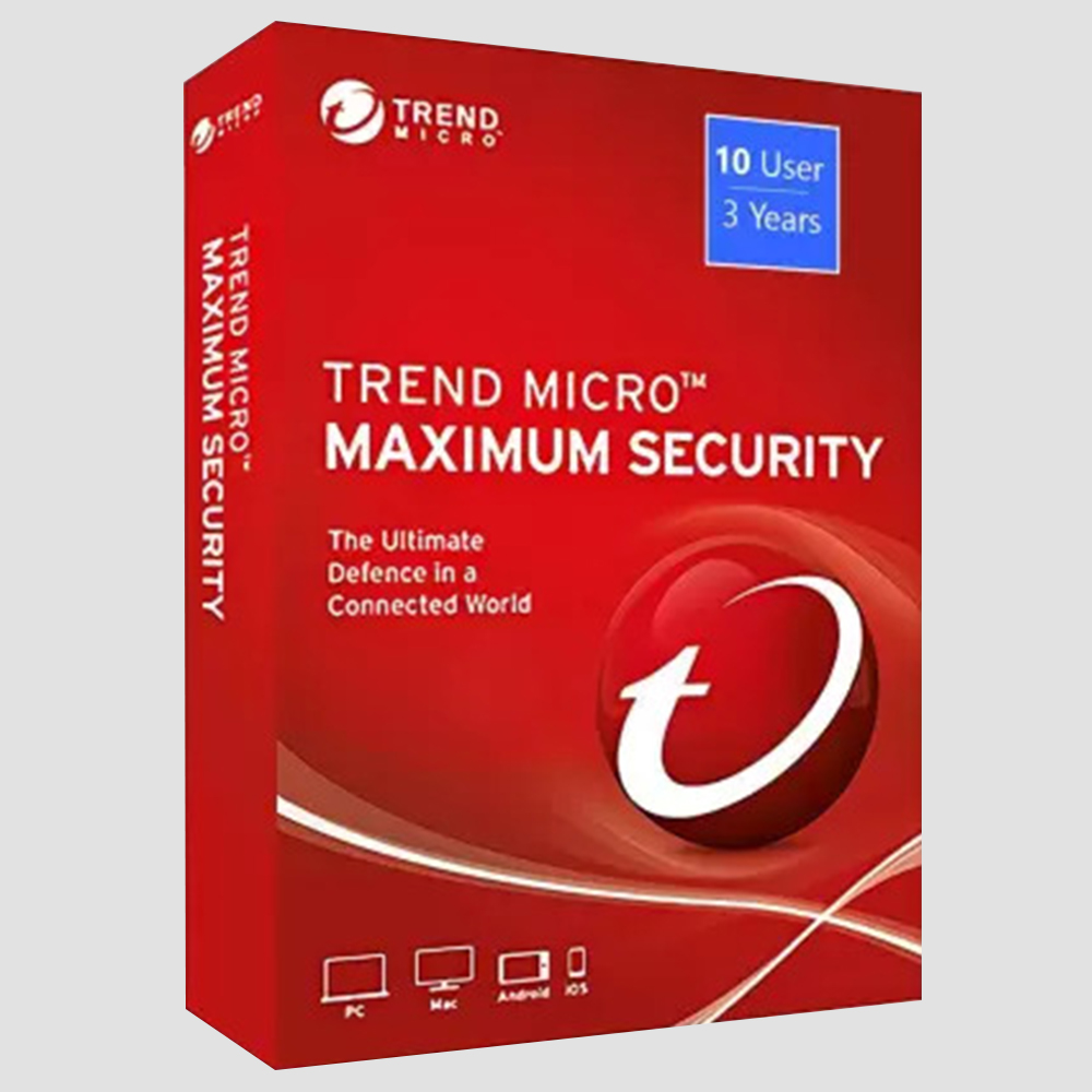 Trend Micro Total Security 10 User 3 Years